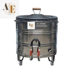 Gas Tandoor.   capacity 8 roti.  with grill accessories