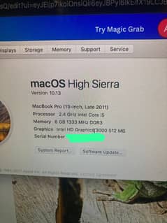 macbook pro 2011late 0