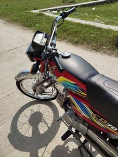 2021 model cd 70 bike ha All Punjab registered