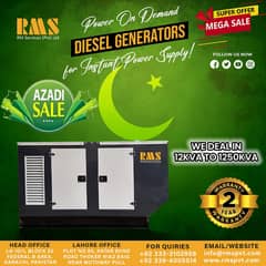 10 KVA | 20 KVA | 30 KVA | 50 KVA | 100 KVA Generator for sale | 1500