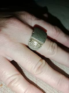 antique ring silver 1.7 tola