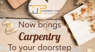 We are providing professional carpenter at your door step