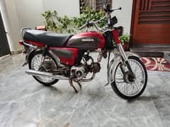 2018 Honda CD 70 in good condition for sale