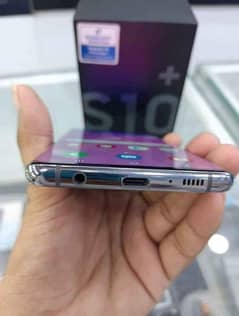 Samsung S10 Plus Stroge/12/256  0325=2452=771 GB PTA approved for sale