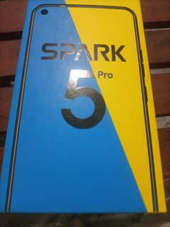 Slitily use mobile in excellent condition techno spark 5 pro 64+4GB