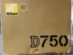 Nikon d750 with 50mm f/1.8 6 Months warranty 03432112702 0