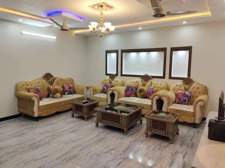 Luxury Fully Furnished House Ground Portion for rent 3