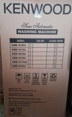 new washing machine