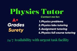 Physics tutor.