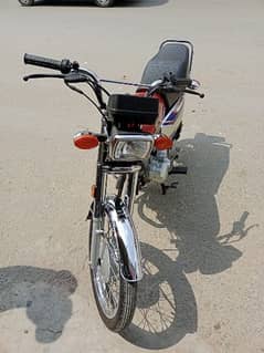 Honda CG 125 selt start silver