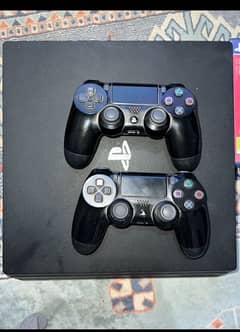 PS4 pro with 2 games