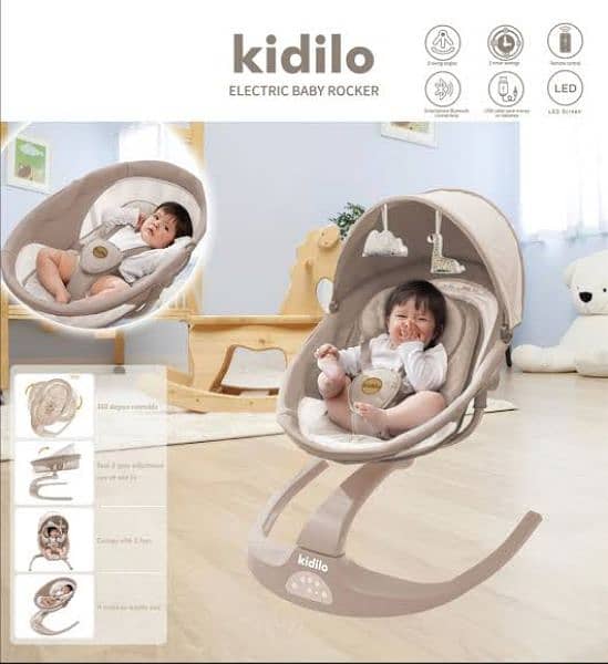 kidilo baby electric swing 1