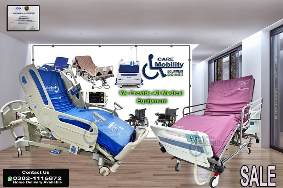 Electric Hospital Bed | Patient Bed | Medical Bed | Hospital bed UK US 1