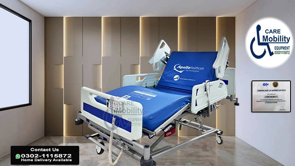 Electric Hospital Bed | Patient Bed | Medical Bed | Hospital bed UK US 3