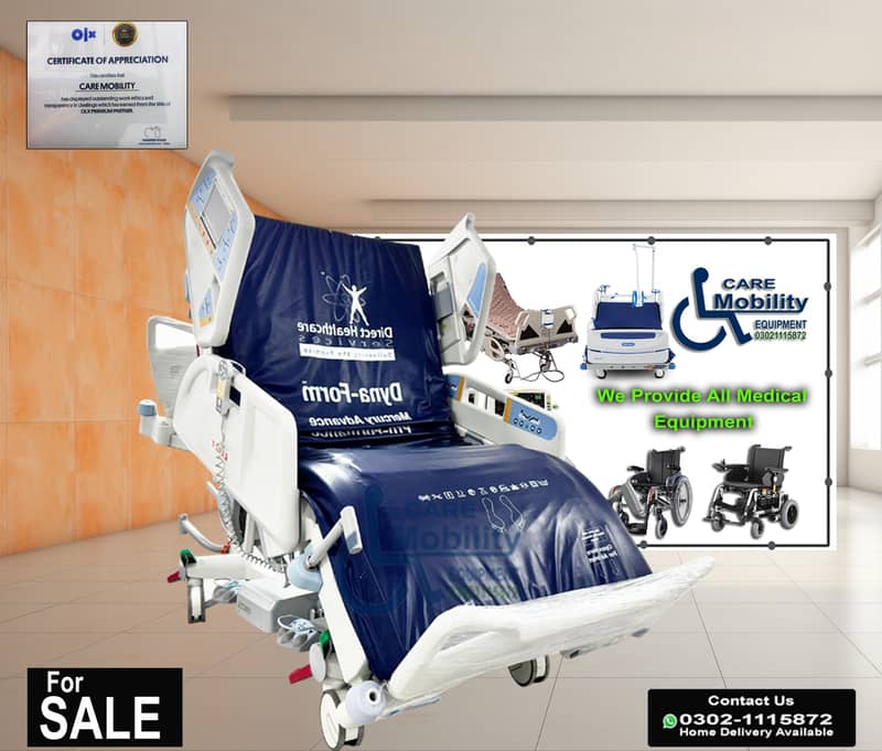 Electric Hospital Bed | Patient Bed | Medical Bed | Hospital bed UK US 4