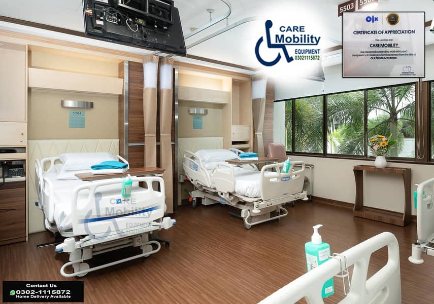 Electric Hospital Bed | Patient Bed | Medical Bed | Hospital bed UK US 9