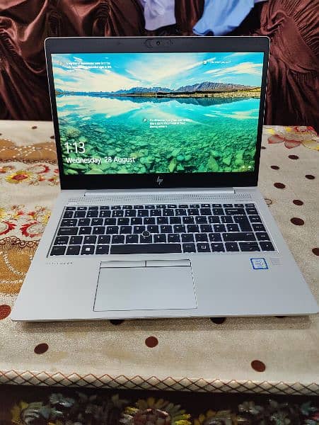 Hp Elite Book 840 G6 i5 8th Generation 8gb Ram 256gb SSD 14" IPS Disp 7