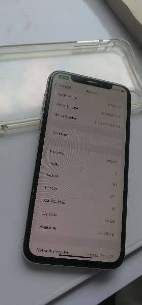 I phone X PTA proved 64GB 2