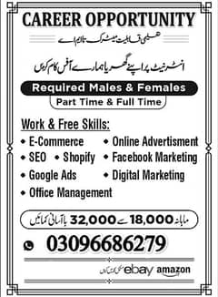 office and online job