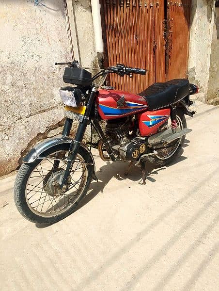 Honda 125 model 2008 1