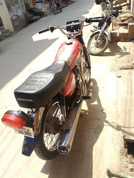 Honda 125 model 2008 3