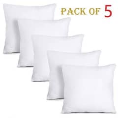 Fabric: White pillows