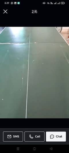 Table tennis table