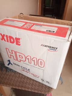 Exide deep cycle HP110 ( In warranty)