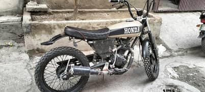 honda 125 modified 0