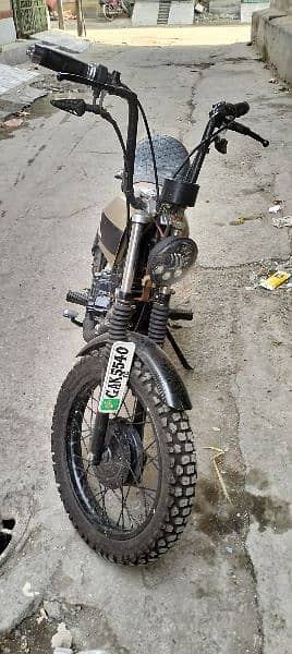 honda 125 modified 1