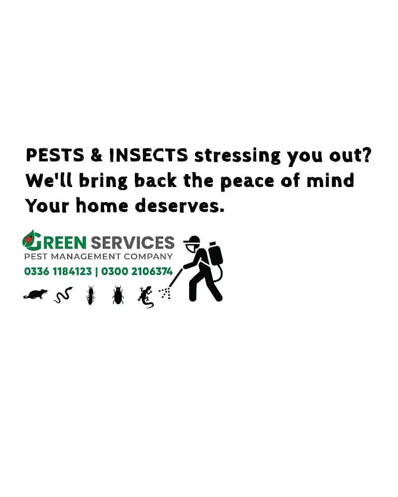 Pest Control Services/Termite Control/Fumigation Spray/Deemak Control 2