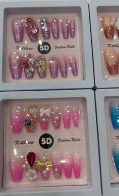 Best Nails with Stickers Every colors available