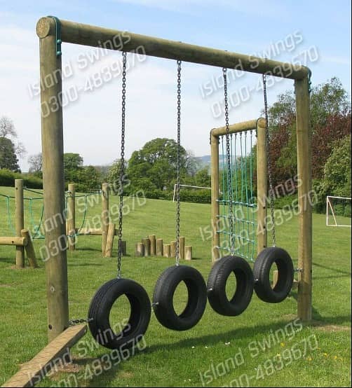 Kids Playland | Swings | Slides | Garden Swing |Jhulay | Tyre Traverse 0