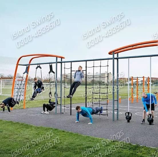 Kids Playland | Swings | Slides | Garden Swing |Jhulay | Tyre Traverse 1