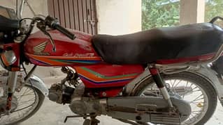 Honda CD 70 2012 model good work