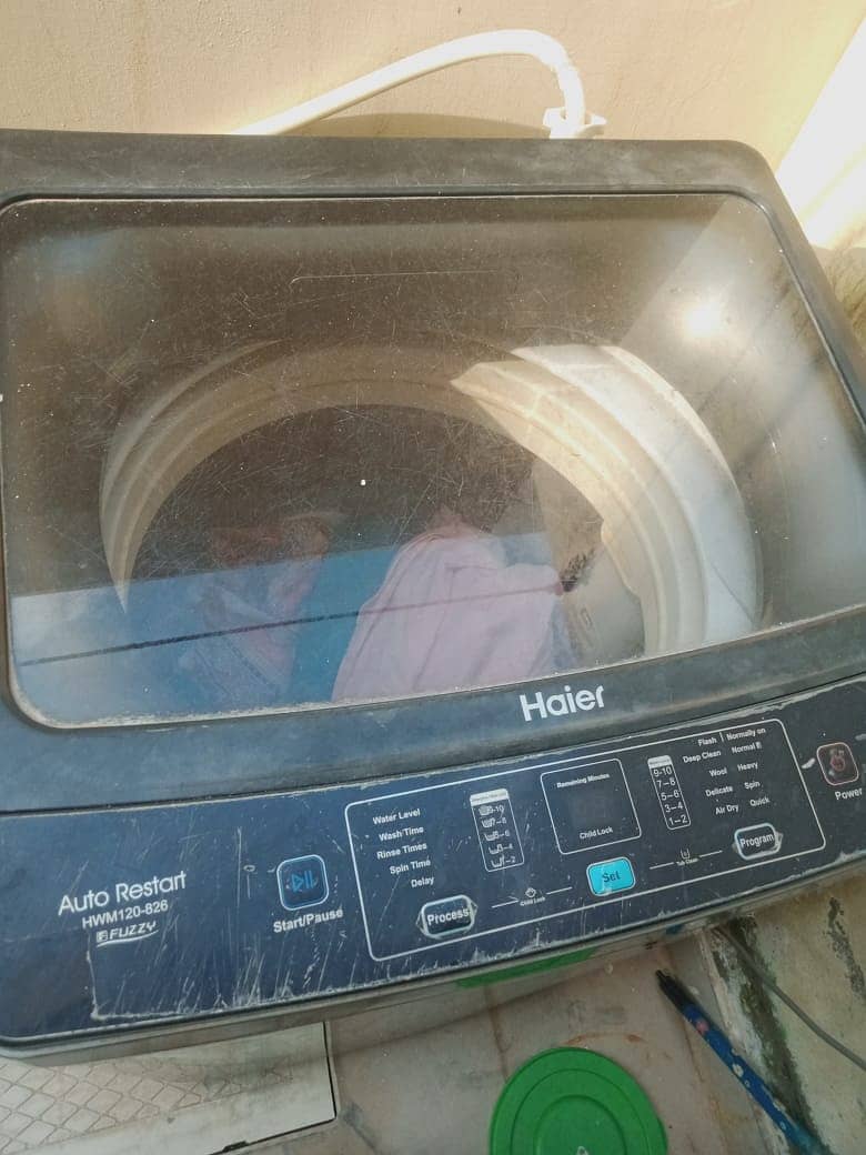 Nearly New Haier Automatic Washing Machine & Dryer – Only 4 years Old 9