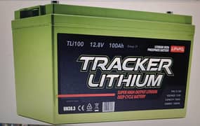 Lifepo4  TRACKER LITHIUM super high output Deep cycle ups Battery