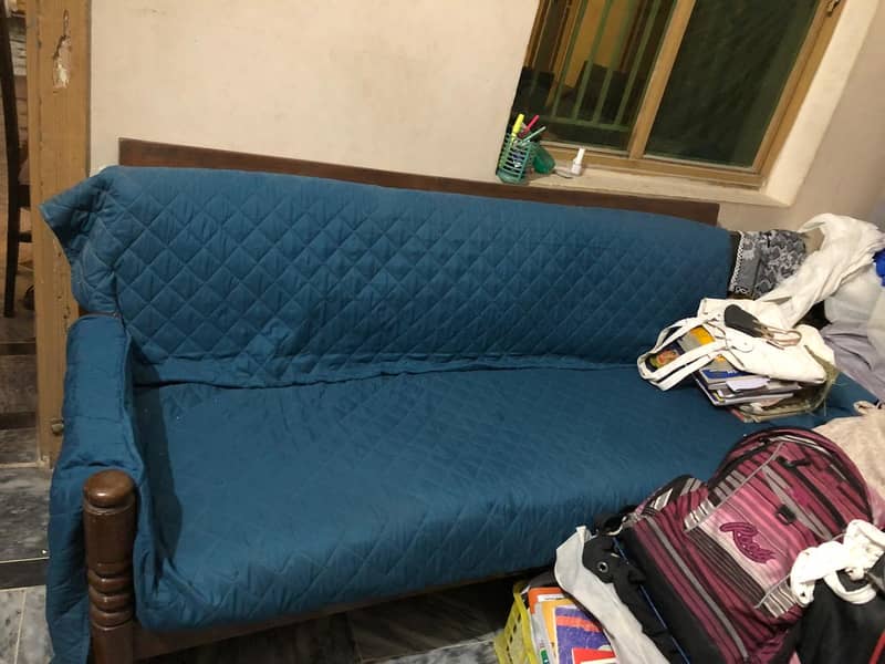 Three seater shesham wood for sale 1