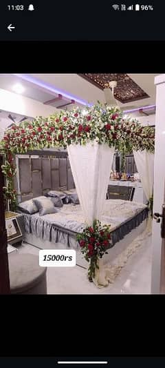 flower fresh artificial shop decoration event services wedding karachi