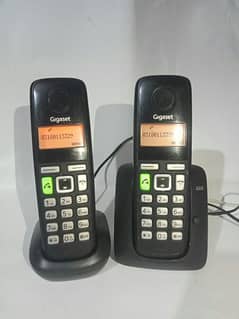 Gigaset Twin cordless phone with intercom By Germany