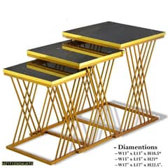 3 piece nesting table 0