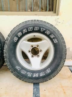 6 nuts off-road alloy wheels