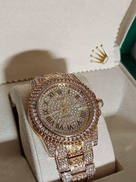 ROLEX GOLDEN ICED OUT 2