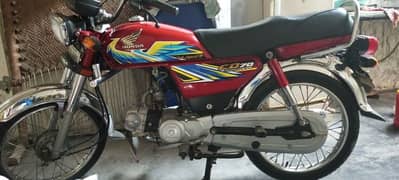 Honda CD 70 Full Ok 100 % Geniun Phone Number 321 4146003