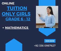 Home Tutor,Online Tutor,Home Tution,Grade 6 to 12
Maths Teacher