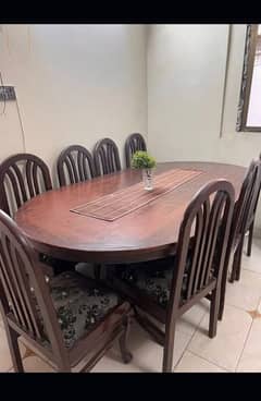 Imported Dining table with 6 chairs