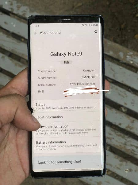 Note 9 6/128 official approved 7