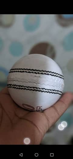 white hard ball 2 piece Match ball