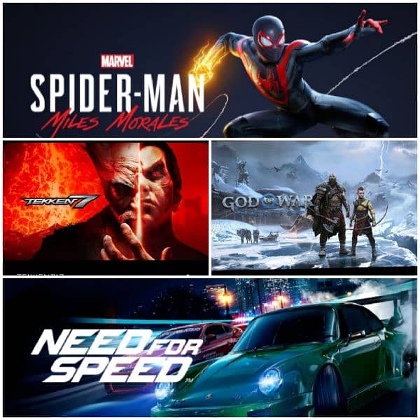 PS games | Xbox games | PS 5 games | Xbox one games | disk 7