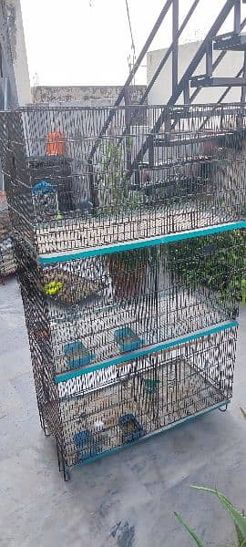 cages for sale in good condition 1